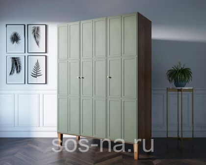 Шкаф распашной 3 двери с ящиками "Andersen", AN08